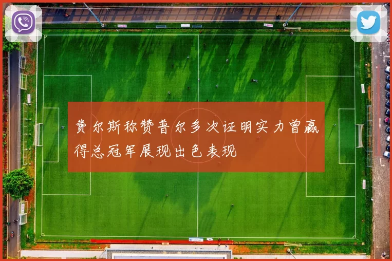 费尔斯称赞普尔多次证明实力曾赢得总冠军展现出色表现